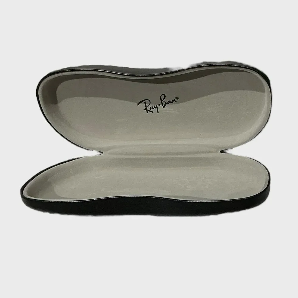 Ray-Ban Hard Sunglasses Case Black Eyeglass Case Clamshell Small